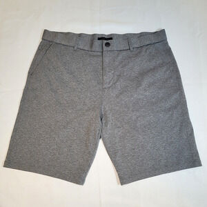 Mens Greyson Sequoia Shorts Men Heathered Grey Stretch Shorts Size 38 READ